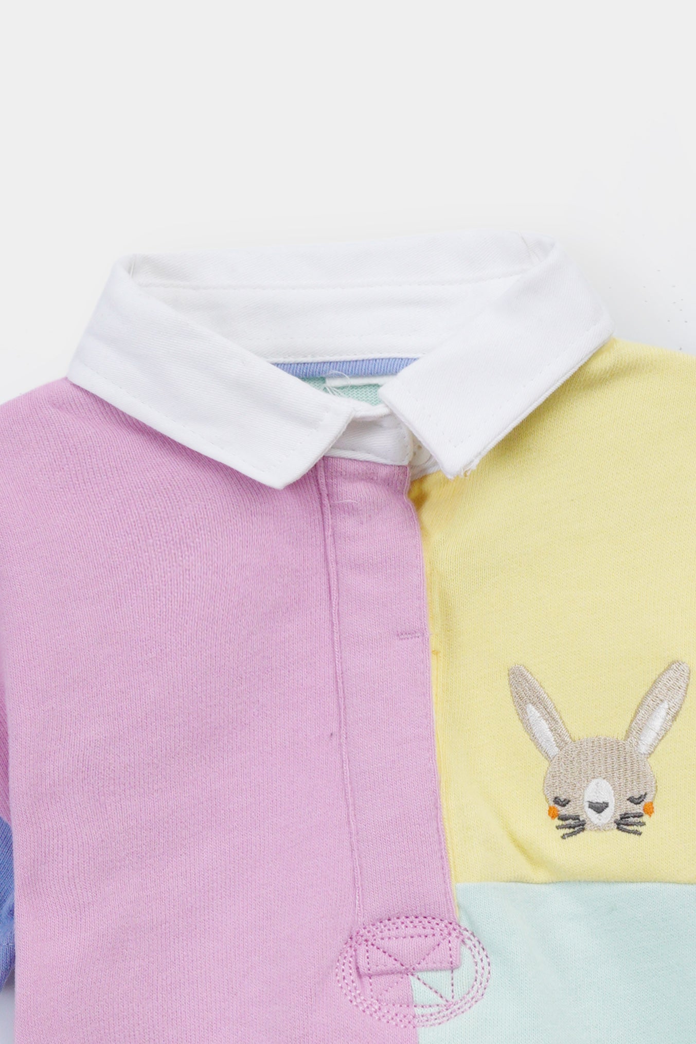 Premium Quality Color Block Printed Polo Shirt For Kids