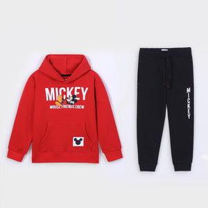 Premium Quality Printed Fleece Tracksuit For Kids