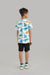 Dino Shirt with Black Short