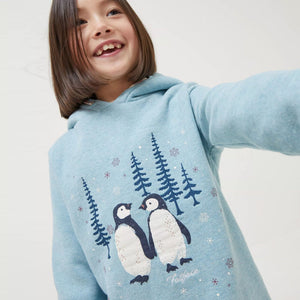 Premium Quality Embroidered Full Lined Hoodie For Girls (121242)