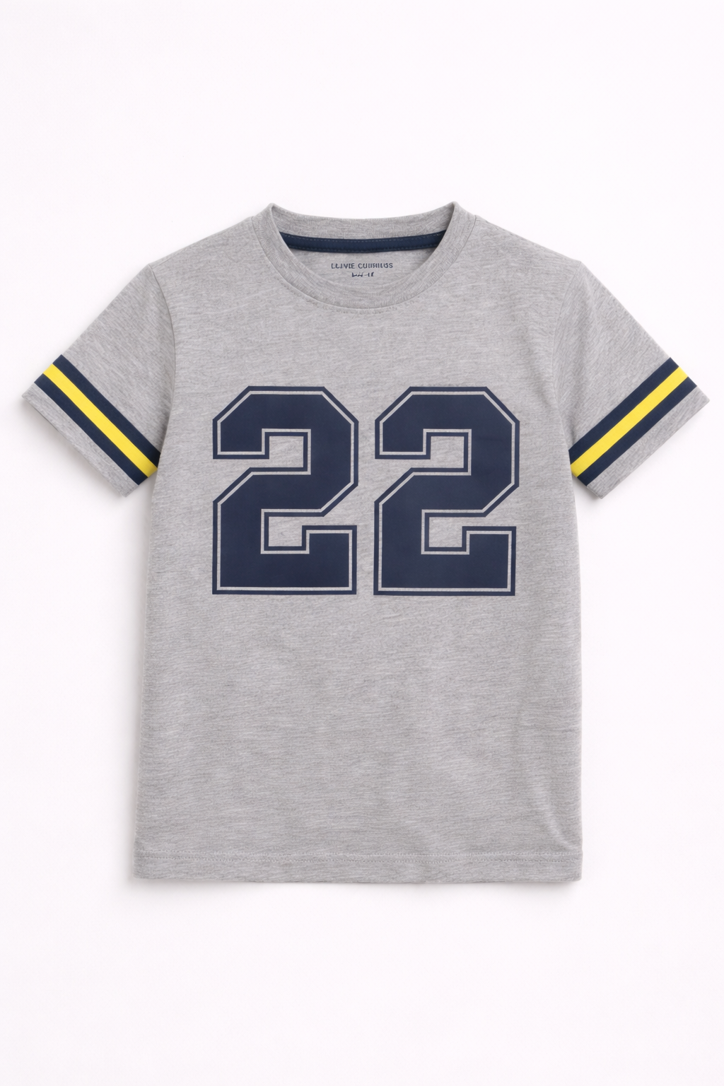 Boys Grey “22” Printed T-Shirt & Jogger Set – New York Brooklyn Tracksuit