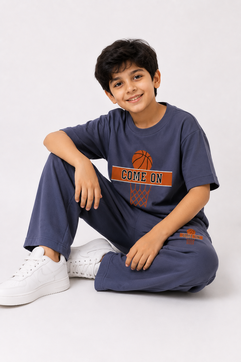 Boys Come On Basketball Co-Ord Set