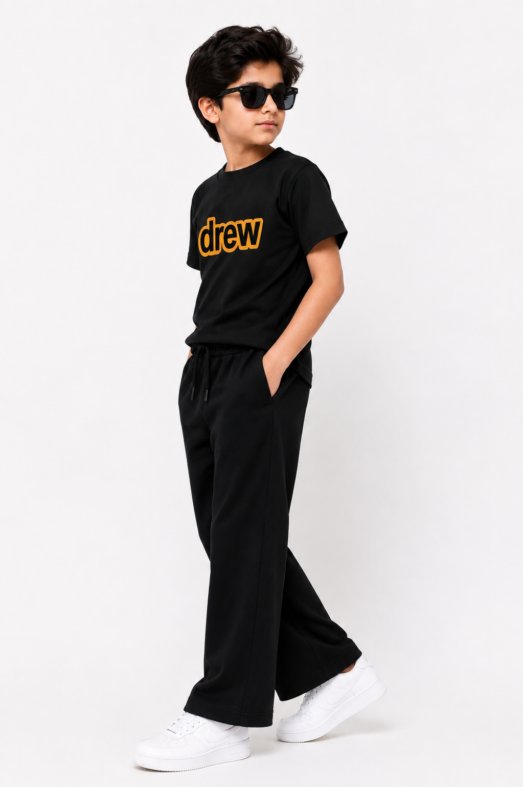 Boys’ Drew Black Co-Ord Set