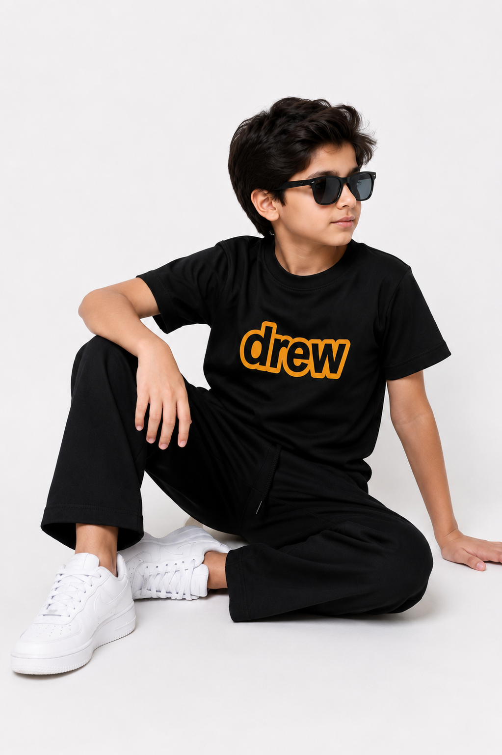 Boys’ Drew Black Co-Ord Set