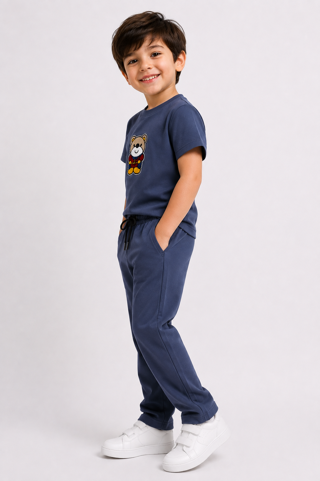 Teddy Bear Navy Co-ord Set