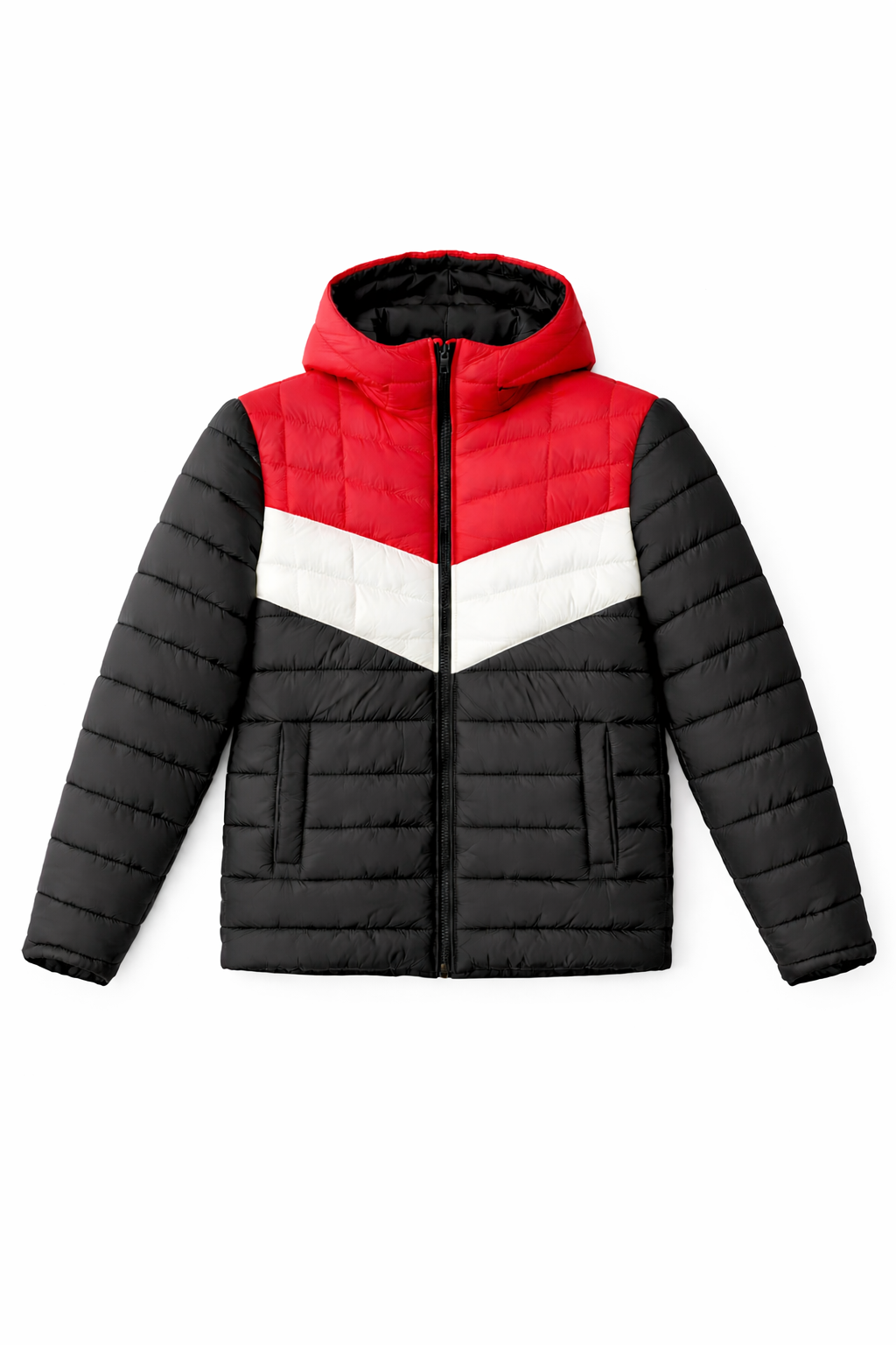 multicolour hoodie jacket