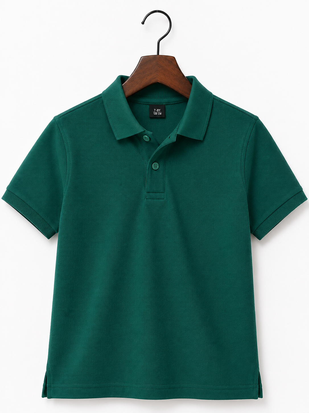 Kids Premium Emerald Green Polo Shirt | Classic Everyday Essential