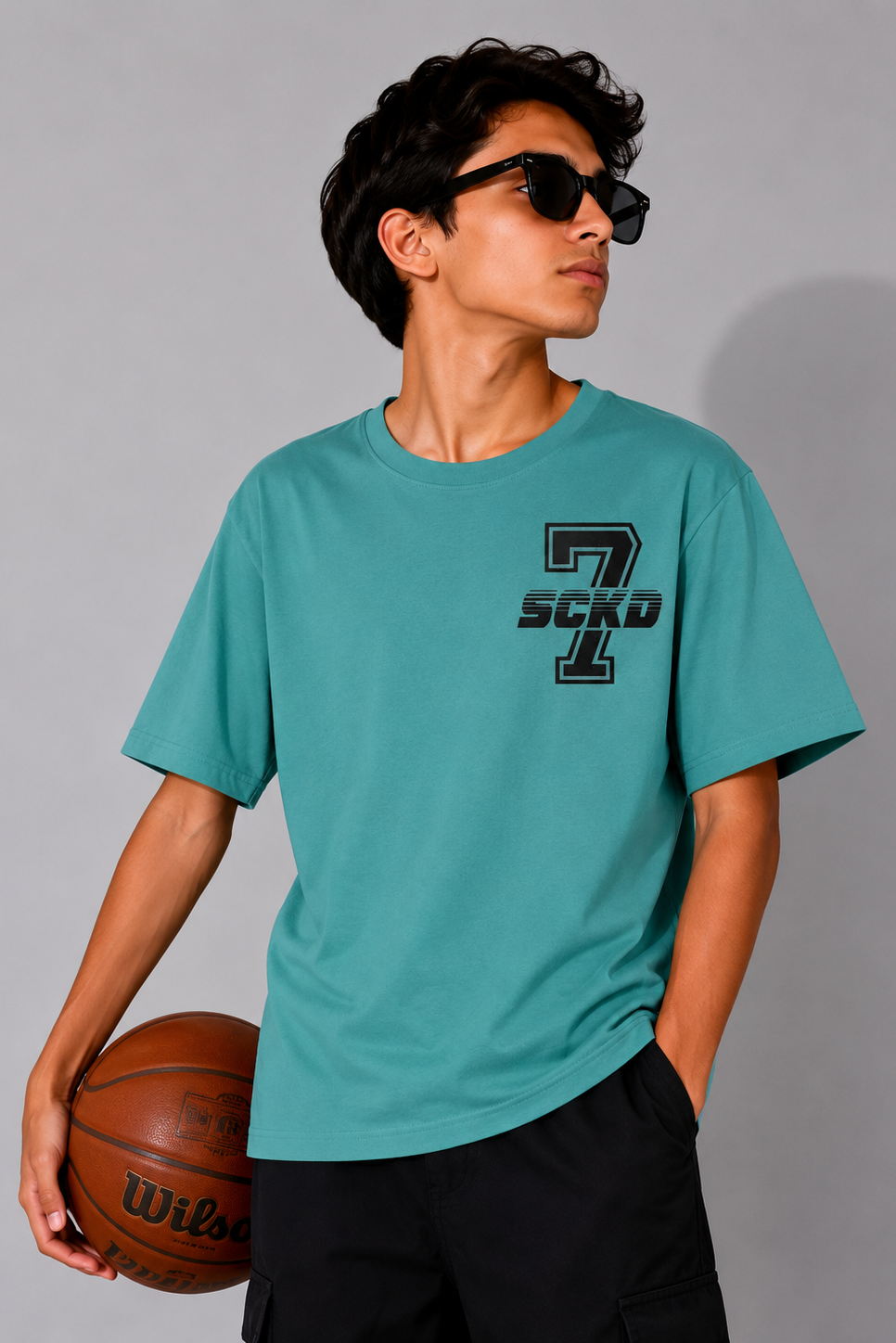 7- sage green shirt