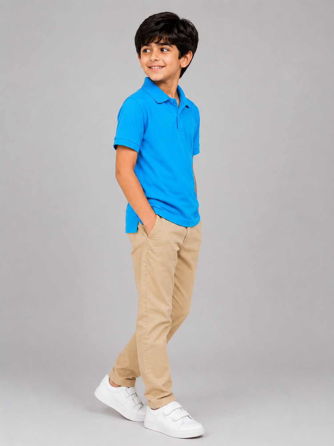 Kids Royal Blue Polo Shirt – Smart Casual Essential