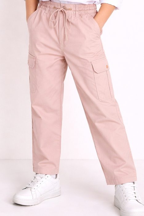 Light Pink Cargo Pants