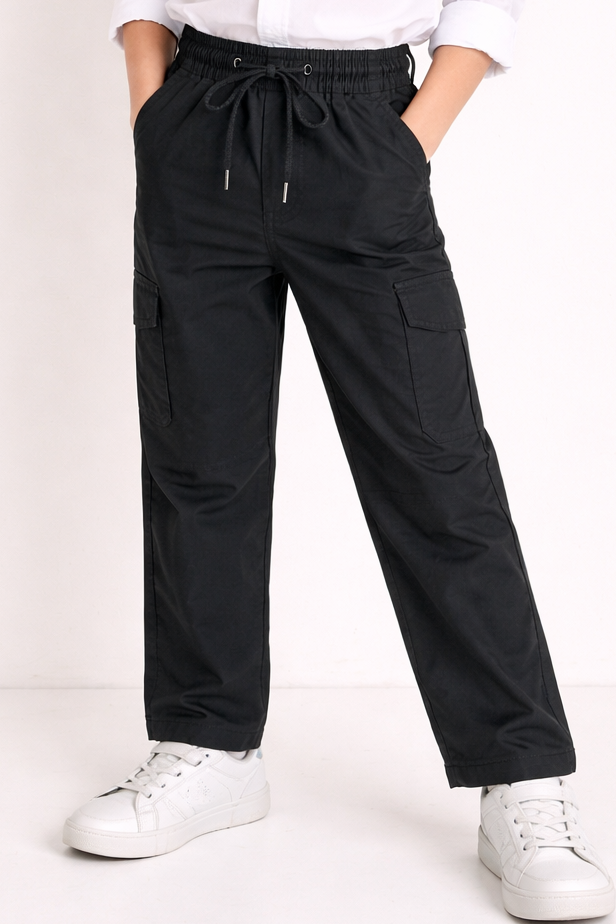 Black Cargo Pants