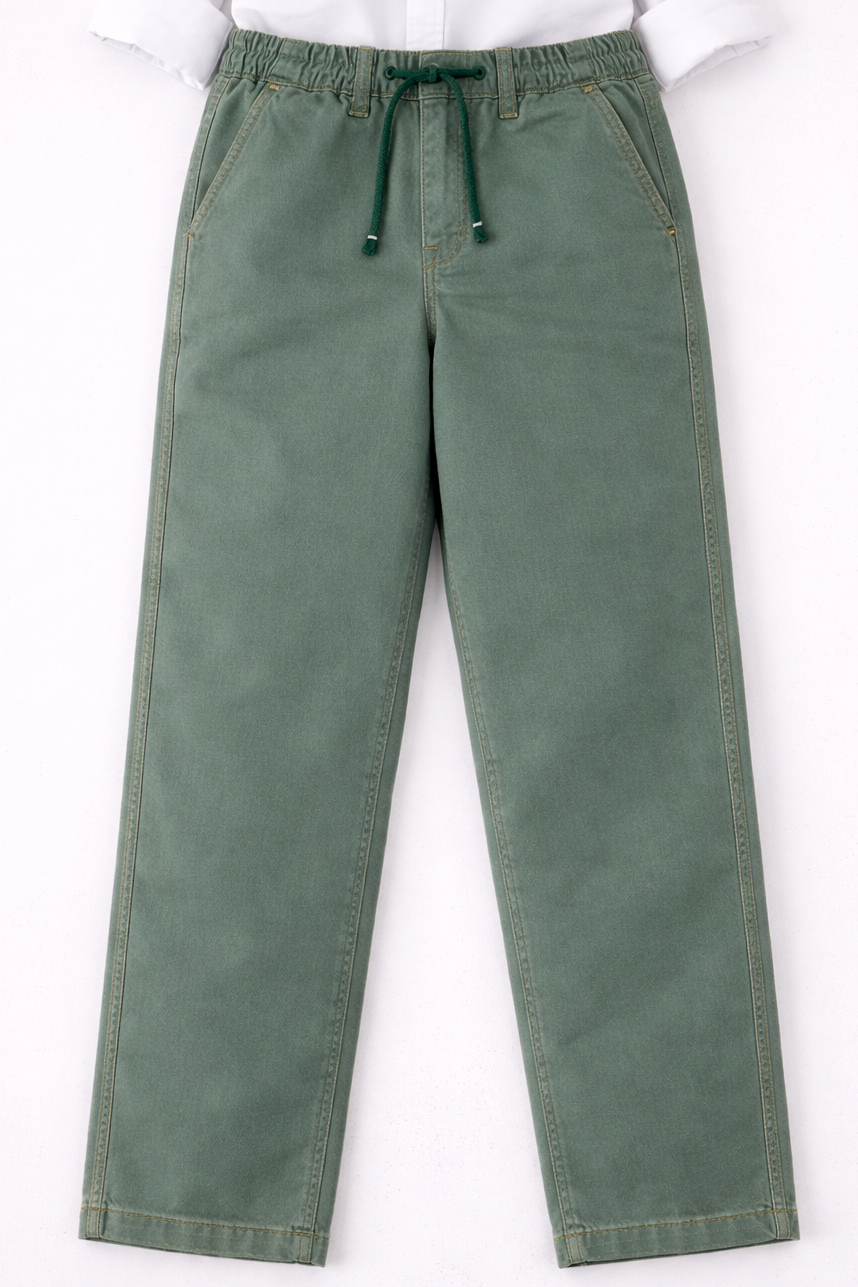 Sage Green Casual Pants