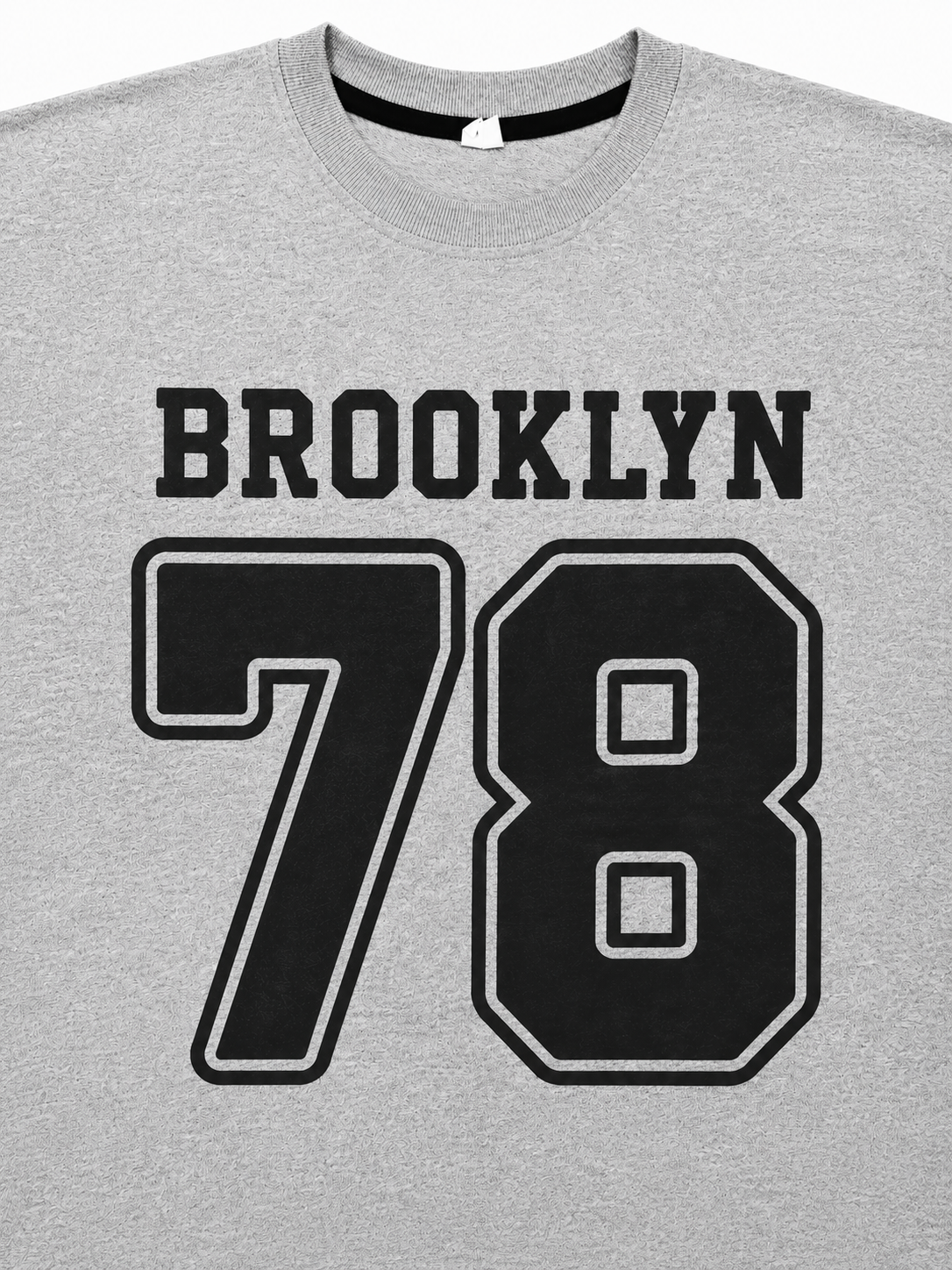 Brooklyn 78 Grey Graphic T-Shirt for Boys