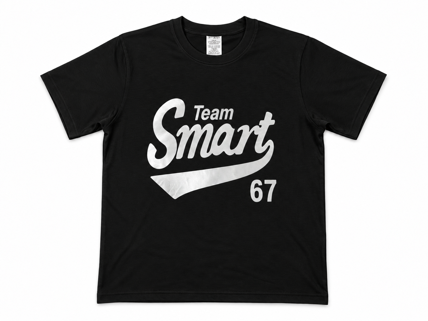 Team Smart 67 Kids Graphic T-Shirt – Black