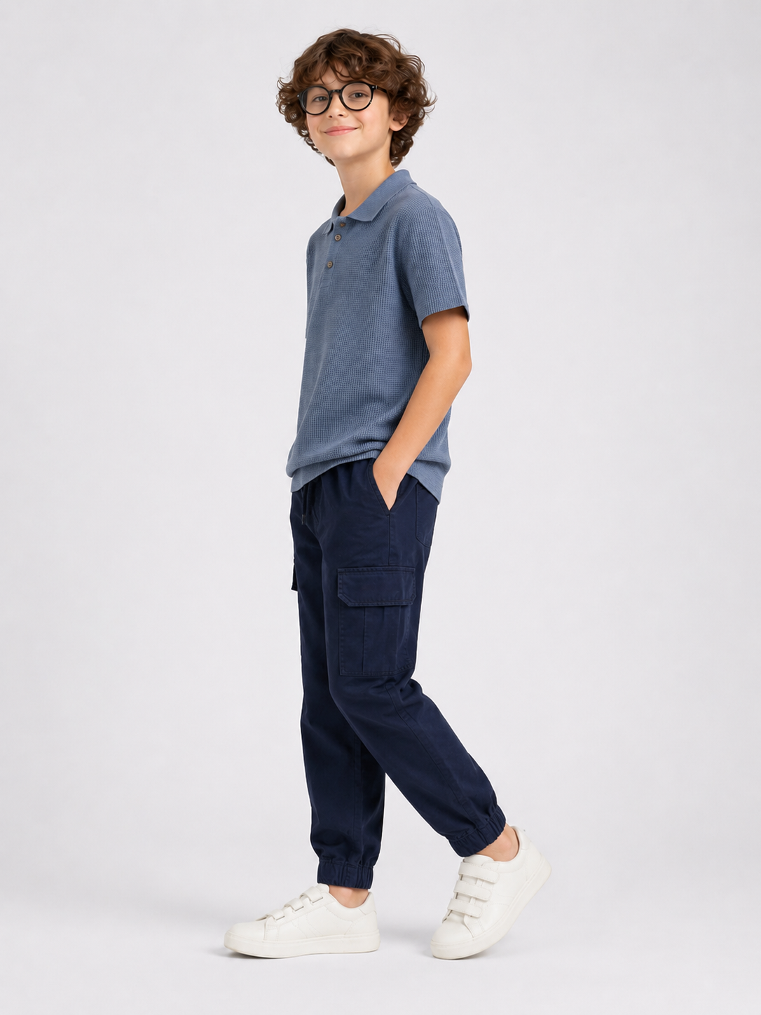 Textured Polo Shirt