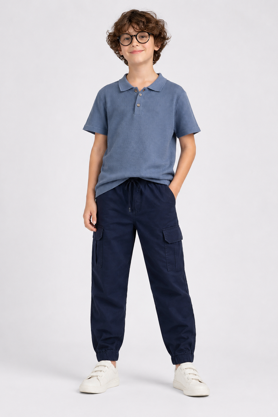 Textured Polo Shirt