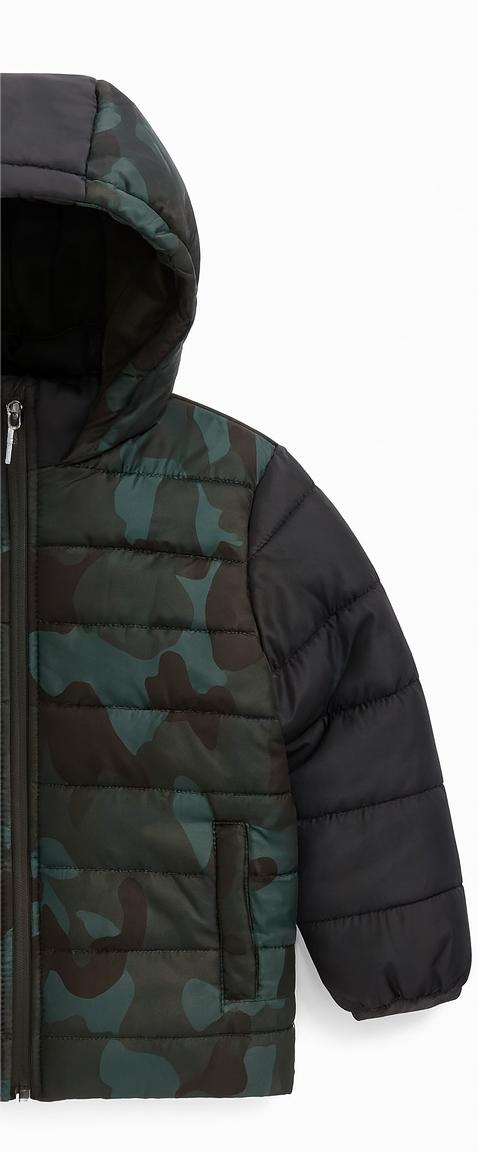 Kids’ Camouflage Puffer Jacket