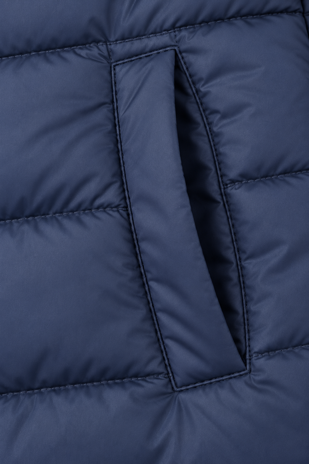 Kids Puffer Jacket – Navy Blue