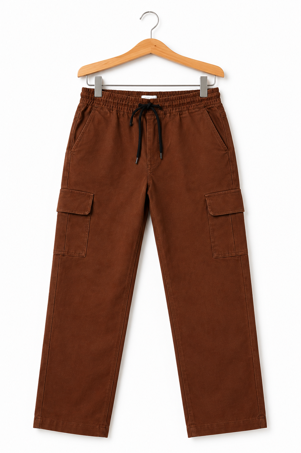 Kids Brown Cargo Trouser