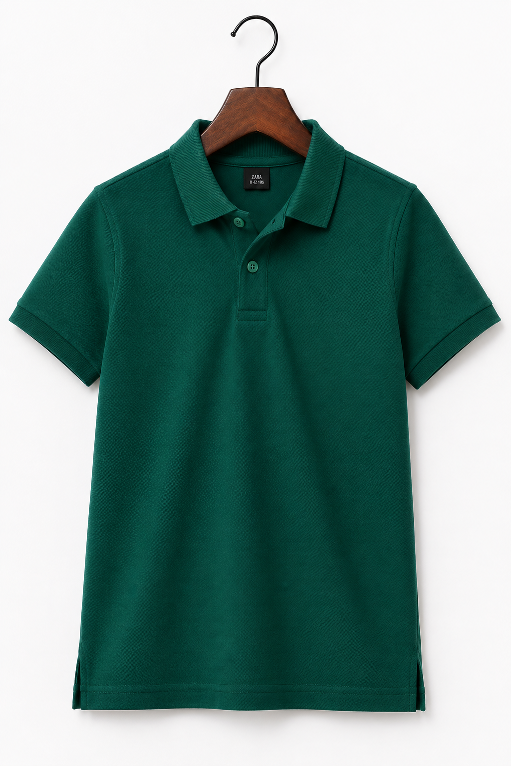 Kids Premium Emerald Green Polo Shirt | Classic Everyday Essential