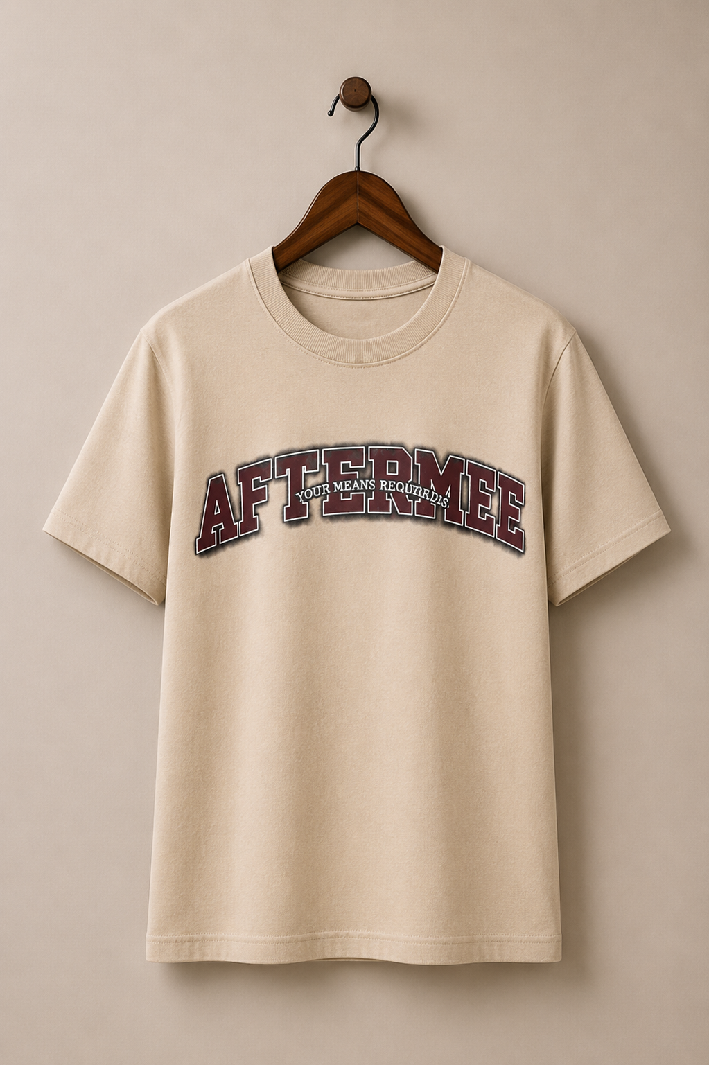 AFTERMEE-beige shirt