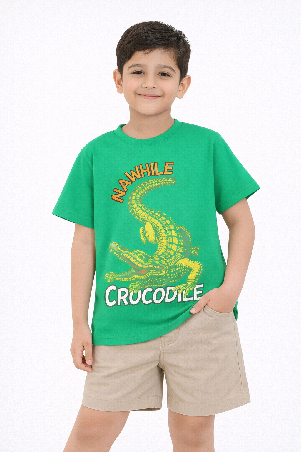 Kids Soft Cotton Alligator T Shirt
