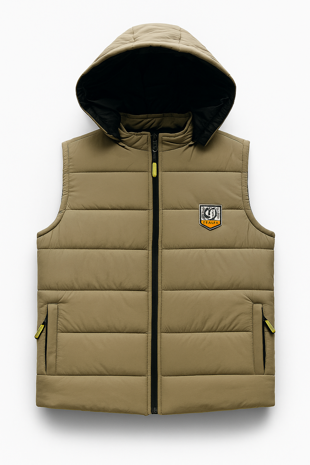 men’s Skin hooded puffer Jacket