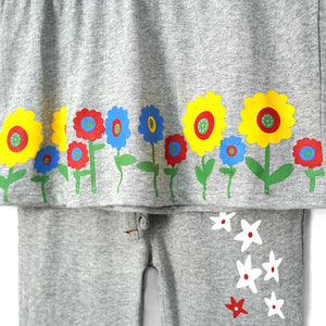 Girls Soft Cotton Printed Pajama Suit