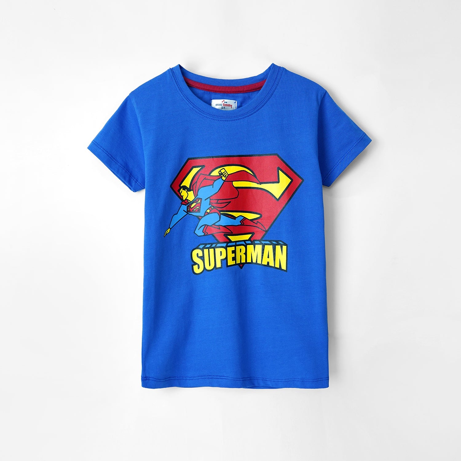 Kids Graphic Soft Cotton Blue T-Shirt