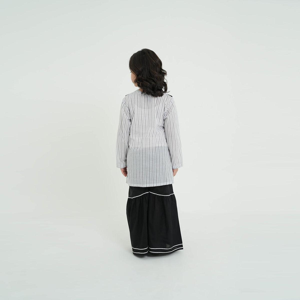 3 Pcs Shirt Koti with Gharara