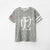 Kids Soft Cotton Graphic Printed Melange T-Shirt