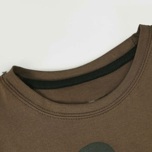 Premium Quality Brown Printed T-Shirt For Kids (122004)