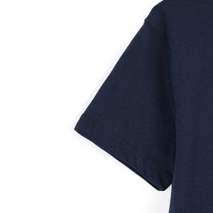 Premium Quality Navy Slogan Printed T-Shirt For Boys (122005)