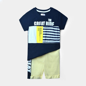 Kids Soft Cotton Graphic Suit