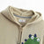 Kids "Dino" Printed Fleece Zipper Hoodie