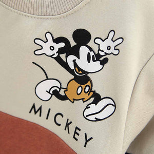 Premium Quality ''Mickey Mouse'' Printed Soft Fleece 2-Piece Suit For Kids (120950)