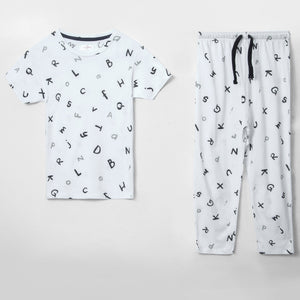 Kids All Over Rotri Printed Jersey Pajama Set