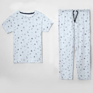 Kids All Over Rotri Printed Jersey Pajama Set