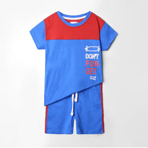 Kids Soft Cotton Cut & Sew Printed Suit