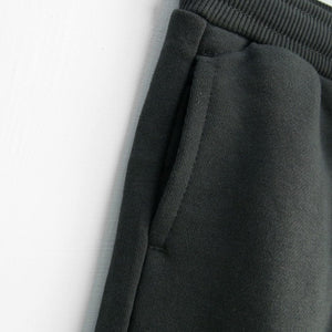 Premium Quality Charcoal Soft Fleece Jogger Trouser For Kids (121109)