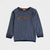 Exclusive Imported Embroided Soft Knit-Sweater With Shoulder Button For Kids (120974)