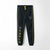 Premium Quality Black Slogan Soft Fleece Jogger Trouser For Kids (121286)