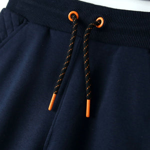 Premium Quality Navy Slim Fit Fleece Jogger Trouser For Kids (121883)