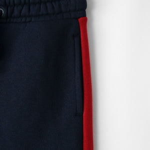 Premium Quality Navy side Stripe Soft Fleece Jogger Trouser For Kids (121893)