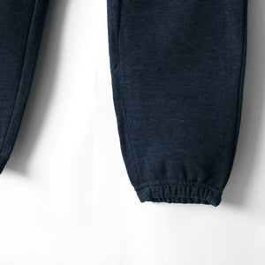 Premium Quality Navy Slogan Soft Fleece Jogger Trouser For Kids (121887)