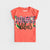 Imported "Jungle" Slogan Sequin Soft Cotton T-Shirt For Girls (120681)