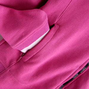Premium Quality Pink Slim Fit Track Suit For Girls (121020)