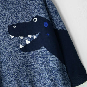 Premium Quality "Dino" Turtle Neck Sweater For Kids (121360)