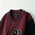 Premium Quality Burgundy Embroidered Fleece Baseball Jacket For Kids (121385)
