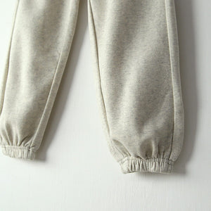 Premium Quality Off-White Soft Fleece Jogger Trouser for Girls (121427)